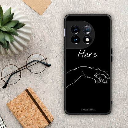Θήκη OnePlus 11 5G Aesthetic Love 1 από τη Smartfits με σχέδιο στο πίσω μέρος και μαύρο περίβλημα | OnePlus 11 5G Aesthetic Love 1 Case with Colorful Back and Black Bezels