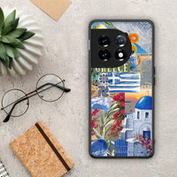 Thumbnail for Θήκη OnePlus 11 5G All Greek από τη Smartfits με σχέδιο στο πίσω μέρος και μαύρο περίβλημα | OnePlus 11 5G All Greek Case with Colorful Back and Black Bezels