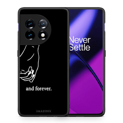 Θήκη OnePlus 11 5G Always & Forever 2 από τη Smartfits με σχέδιο στο πίσω μέρος και μαύρο περίβλημα | OnePlus 11 5G Always & Forever 2 Case with Colorful Back and Black Bezels
