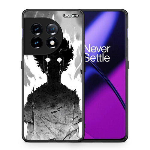 Θήκη OnePlus 11 5G Anime Boy από τη Smartfits με σχέδιο στο πίσω μέρος και μαύρο περίβλημα | OnePlus 11 5G Anime Boy Case with Colorful Back and Black Bezels