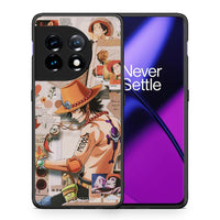 Thumbnail for Θήκη OnePlus 11R / ACE 2 5G Anime Collage από τη Smartfits με σχέδιο στο πίσω μέρος και μαύρο περίβλημα | OnePlus 11R / ACE 2 5G Anime Collage Case with Colorful Back and Black Bezels