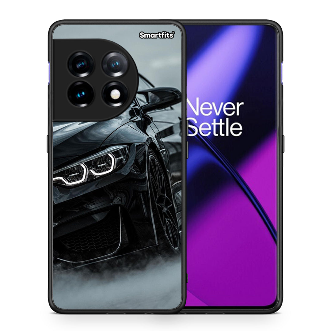 Θήκη OnePlus 11R / ACE 2 5G Black BMW από τη Smartfits με σχέδιο στο πίσω μέρος και μαύρο περίβλημα | OnePlus 11R / ACE 2 5G Black BMW Case with Colorful Back and Black Bezels