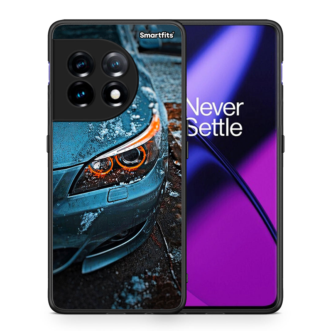 Θήκη OnePlus 11 5G Bmw E60 από τη Smartfits με σχέδιο στο πίσω μέρος και μαύρο περίβλημα | OnePlus 11 5G Bmw E60 Case with Colorful Back and Black Bezels