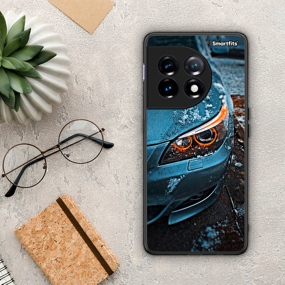 Θήκη OnePlus 11 5G Bmw E60 από τη Smartfits με σχέδιο στο πίσω μέρος και μαύρο περίβλημα | OnePlus 11 5G Bmw E60 Case with Colorful Back and Black Bezels