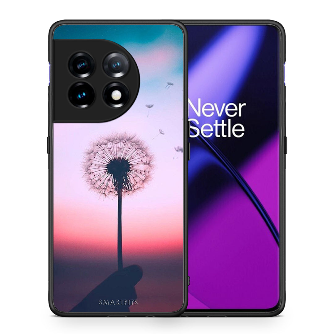 Θήκη OnePlus 11 5G Boho Wish από τη Smartfits με σχέδιο στο πίσω μέρος και μαύρο περίβλημα | OnePlus 11 5G Boho Wish Case with Colorful Back and Black Bezels