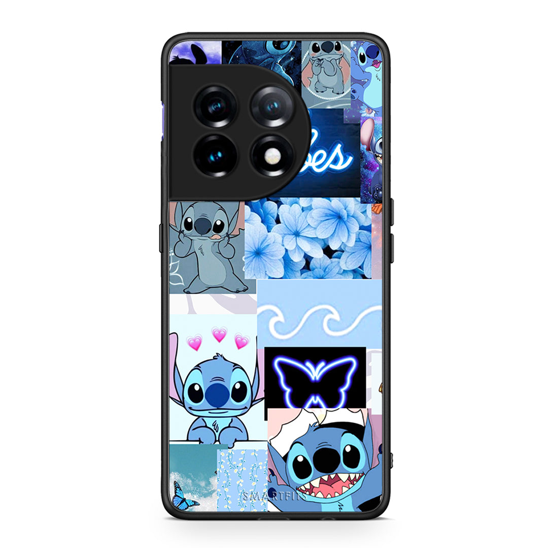 Θήκη OnePlus 11R / ACE 2 5G Collage Good Vibes από τη Smartfits με σχέδιο στο πίσω μέρος και μαύρο περίβλημα | OnePlus 11R / ACE 2 5G Collage Good Vibes Case with Colorful Back and Black Bezels