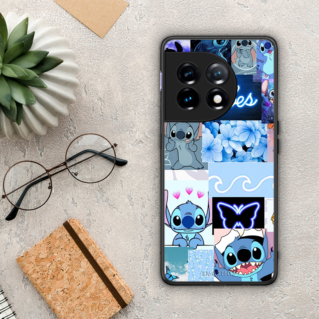 Θήκη OnePlus 11R / ACE 2 5G Collage Good Vibes από τη Smartfits με σχέδιο στο πίσω μέρος και μαύρο περίβλημα | OnePlus 11R / ACE 2 5G Collage Good Vibes Case with Colorful Back and Black Bezels