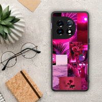 Thumbnail for Θήκη OnePlus 11R / ACE 2 5G Collage Red Roses από τη Smartfits με σχέδιο στο πίσω μέρος και μαύρο περίβλημα | OnePlus 11R / ACE 2 5G Collage Red Roses Case with Colorful Back and Black Bezels