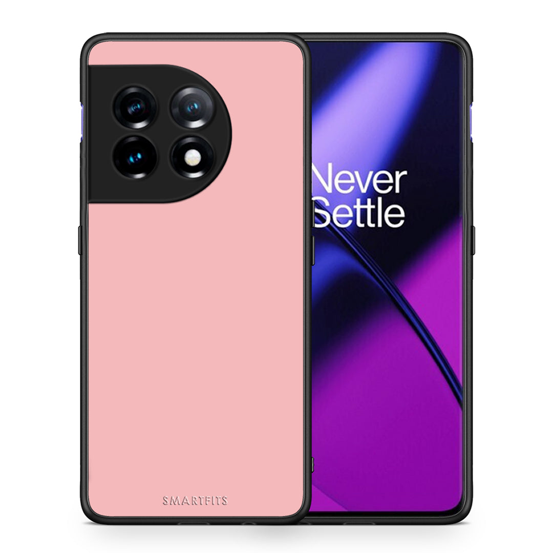 Θήκη OnePlus 11 5G Color Nude από τη Smartfits με σχέδιο στο πίσω μέρος και μαύρο περίβλημα | OnePlus 11 5G Color Nude Case with Colorful Back and Black Bezels