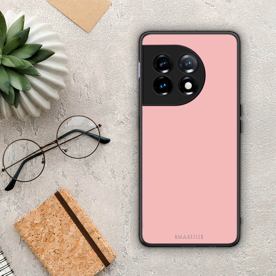 Θήκη OnePlus 11 5G Color Nude από τη Smartfits με σχέδιο στο πίσω μέρος και μαύρο περίβλημα | OnePlus 11 5G Color Nude Case with Colorful Back and Black Bezels