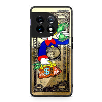 Thumbnail for Θήκη OnePlus 11R / ACE 2 5G Duck Money από τη Smartfits με σχέδιο στο πίσω μέρος και μαύρο περίβλημα | OnePlus 11R / ACE 2 5G Duck Money Case with Colorful Back and Black Bezels