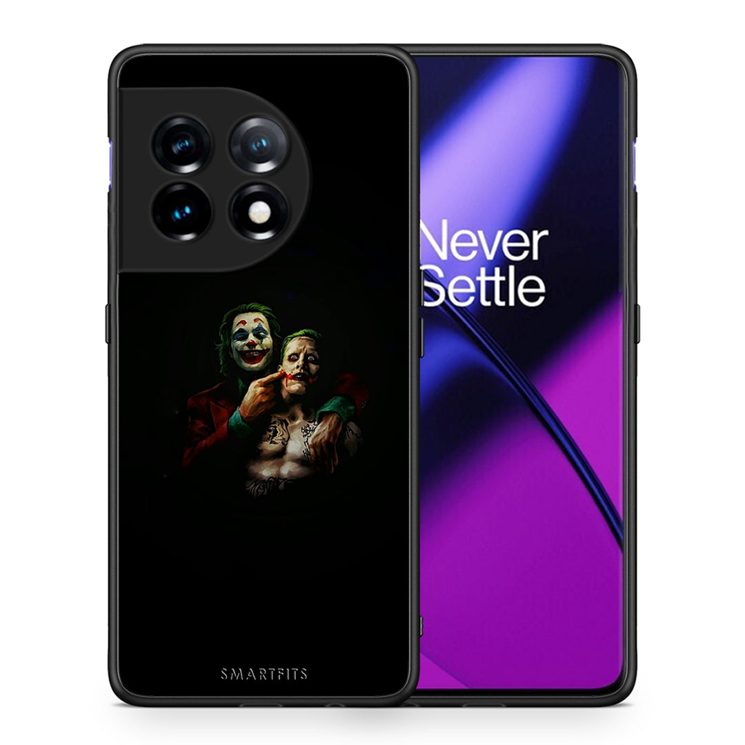 Θήκη OnePlus 11R / ACE 2 5G Hero Clown από τη Smartfits με σχέδιο στο πίσω μέρος και μαύρο περίβλημα | OnePlus 11R / ACE 2 5G Hero Clown Case with Colorful Back and Black Bezels