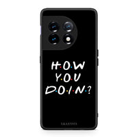 Thumbnail for Θήκη OnePlus 11R / ACE 2 5G How You Doin από τη Smartfits με σχέδιο στο πίσω μέρος και μαύρο περίβλημα | OnePlus 11R / ACE 2 5G How You Doin Case with Colorful Back and Black Bezels