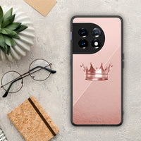 Thumbnail for Θήκη OnePlus 11 5G Minimal Crown από τη Smartfits με σχέδιο στο πίσω μέρος και μαύρο περίβλημα | OnePlus 11 5G Minimal Crown Case with Colorful Back and Black Bezels