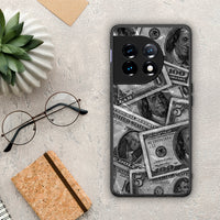 Thumbnail for Θήκη OnePlus 11 5G Money Dollars από τη Smartfits με σχέδιο στο πίσω μέρος και μαύρο περίβλημα | OnePlus 11 5G Money Dollars Case with Colorful Back and Black Bezels