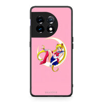 Thumbnail for Θήκη OnePlus 11R / ACE 2 5G Moon Girl από τη Smartfits με σχέδιο στο πίσω μέρος και μαύρο περίβλημα | OnePlus 11R / ACE 2 5G Moon Girl Case with Colorful Back and Black Bezels