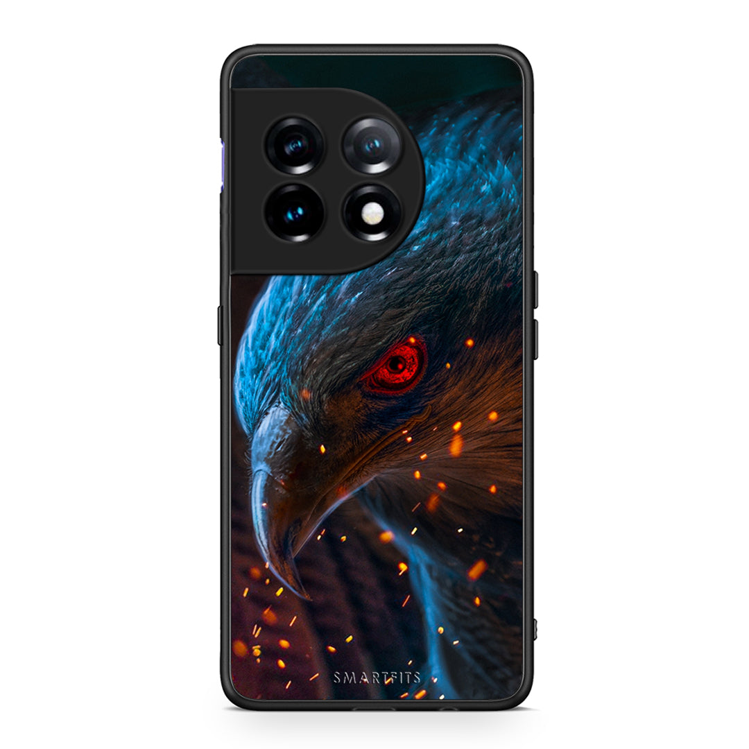 Θήκη OnePlus 11R / ACE 2 5G PopArt Eagle από τη Smartfits με σχέδιο στο πίσω μέρος και μαύρο περίβλημα | OnePlus 11R / ACE 2 5G PopArt Eagle Case with Colorful Back and Black Bezels