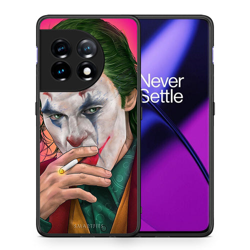 Θήκη OnePlus 11 5G PopArt JokesOnU από τη Smartfits με σχέδιο στο πίσω μέρος και μαύρο περίβλημα | OnePlus 11 5G PopArt JokesOnU Case with Colorful Back and Black Bezels