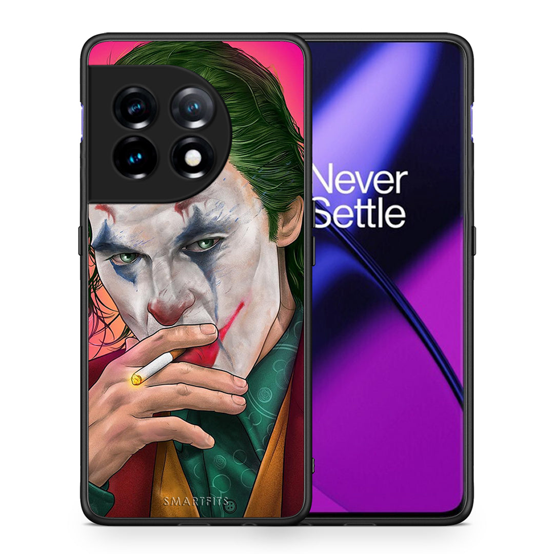 Θήκη OnePlus 11 5G PopArt JokesOnU από τη Smartfits με σχέδιο στο πίσω μέρος και μαύρο περίβλημα | OnePlus 11 5G PopArt JokesOnU Case with Colorful Back and Black Bezels