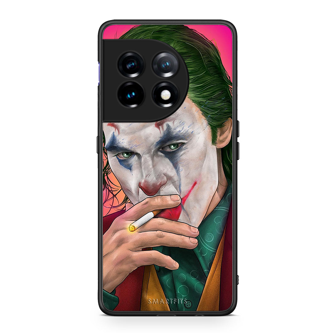 Θήκη OnePlus 11 5G PopArt JokesOnU από τη Smartfits με σχέδιο στο πίσω μέρος και μαύρο περίβλημα | OnePlus 11 5G PopArt JokesOnU Case with Colorful Back and Black Bezels
