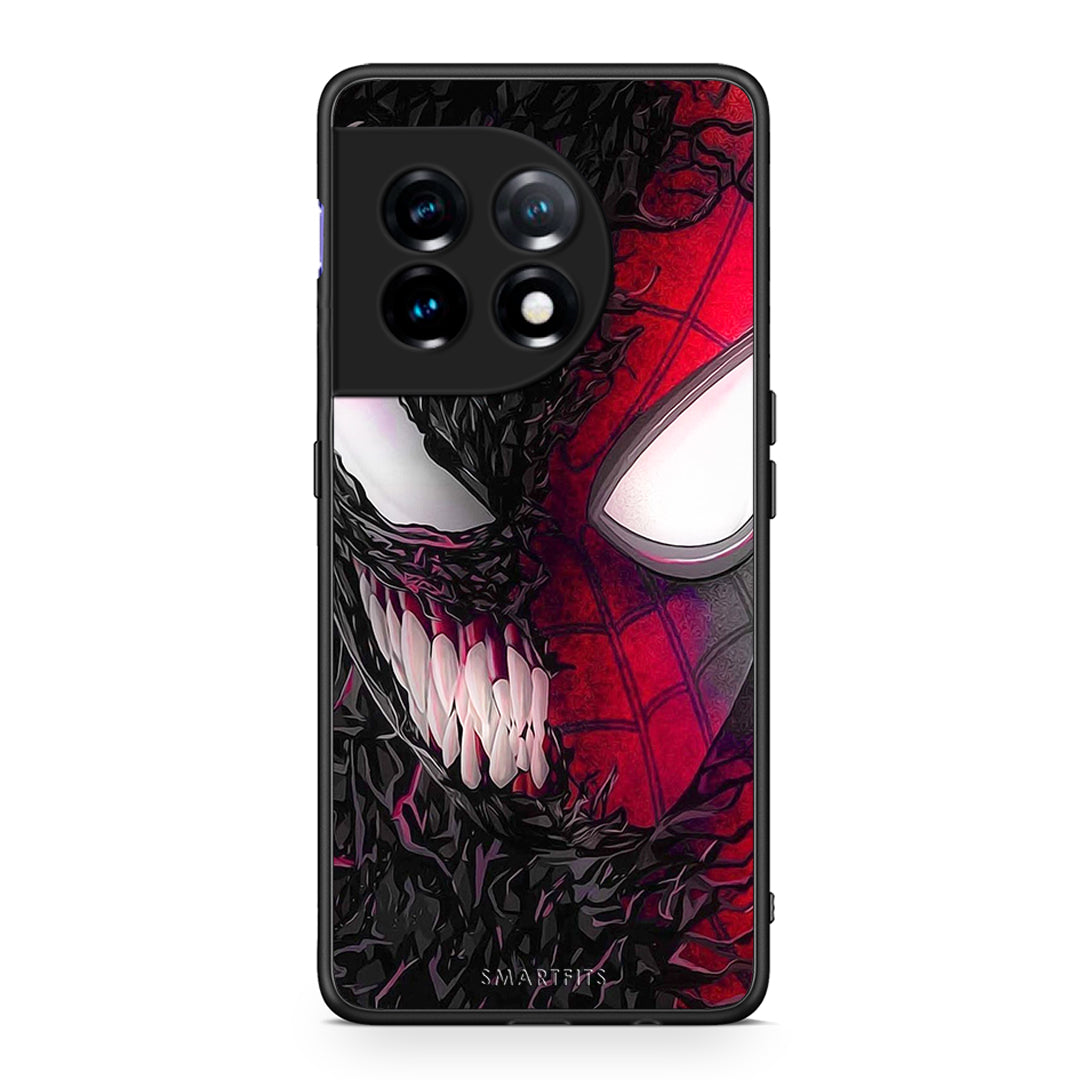 Θήκη OnePlus 11R / ACE 2 5G PopArt SpiderVenom από τη Smartfits με σχέδιο στο πίσω μέρος και μαύρο περίβλημα | OnePlus 11R / ACE 2 5G PopArt SpiderVenom Case with Colorful Back and Black Bezels