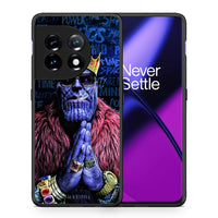 Thumbnail for Θήκη OnePlus 11R / ACE 2 5G PopArt Thanos από τη Smartfits με σχέδιο στο πίσω μέρος και μαύρο περίβλημα | OnePlus 11R / ACE 2 5G PopArt Thanos Case with Colorful Back and Black Bezels