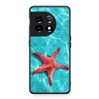 Thumbnail for Θήκη OnePlus 11 5G Red Starfish από τη Smartfits με σχέδιο στο πίσω μέρος και μαύρο περίβλημα | OnePlus 11 5G Red Starfish Case with Colorful Back and Black Bezels