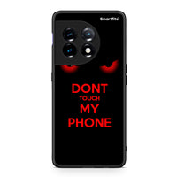 Thumbnail for Θήκη OnePlus 11 5G Touch My Phone από τη Smartfits με σχέδιο στο πίσω μέρος και μαύρο περίβλημα | OnePlus 11 5G Touch My Phone Case with Colorful Back and Black Bezels