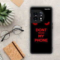 Thumbnail for Θήκη OnePlus 11 5G Touch My Phone από τη Smartfits με σχέδιο στο πίσω μέρος και μαύρο περίβλημα | OnePlus 11 5G Touch My Phone Case with Colorful Back and Black Bezels