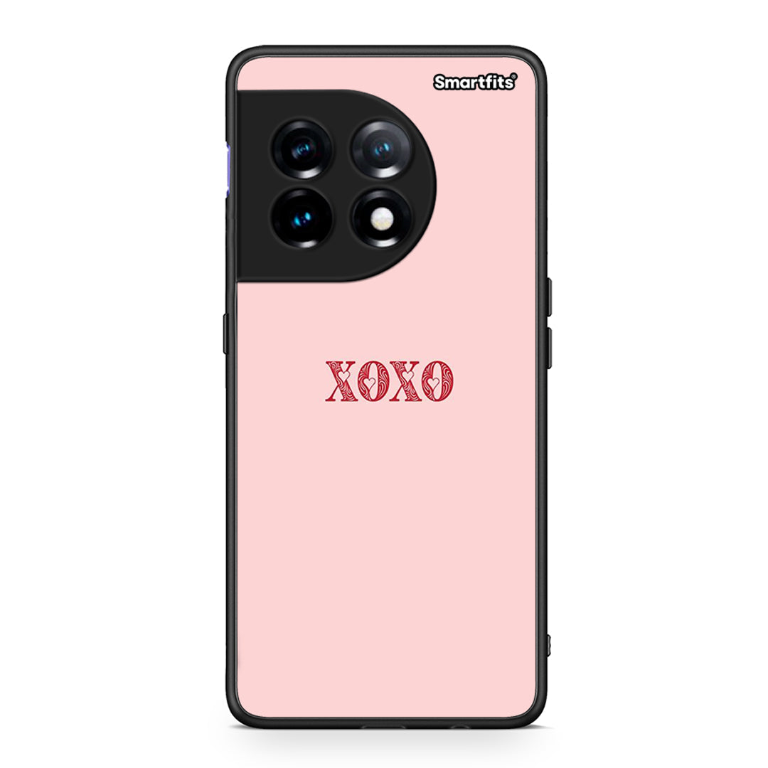 Θήκη OnePlus 11R / ACE 2 5G XOXO Love από τη Smartfits με σχέδιο στο πίσω μέρος και μαύρο περίβλημα | OnePlus 11R / ACE 2 5G XOXO Love Case with Colorful Back and Black Bezels