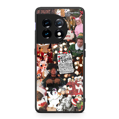 Θήκη OnePlus 11R / ACE 2 5G Xmas Movies από τη Smartfits με σχέδιο στο πίσω μέρος και μαύρο περίβλημα | OnePlus 11R / ACE 2 5G Xmas Movies Case with Colorful Back and Black Bezels