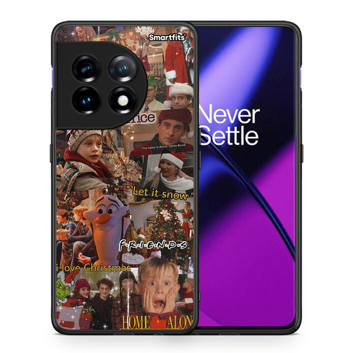 Θήκη OnePlus 11R / ACE 2 5G Xmas Wishes από τη Smartfits με σχέδιο στο πίσω μέρος και μαύρο περίβλημα | OnePlus 11R / ACE 2 5G Xmas Wishes Case with Colorful Back and Black Bezels