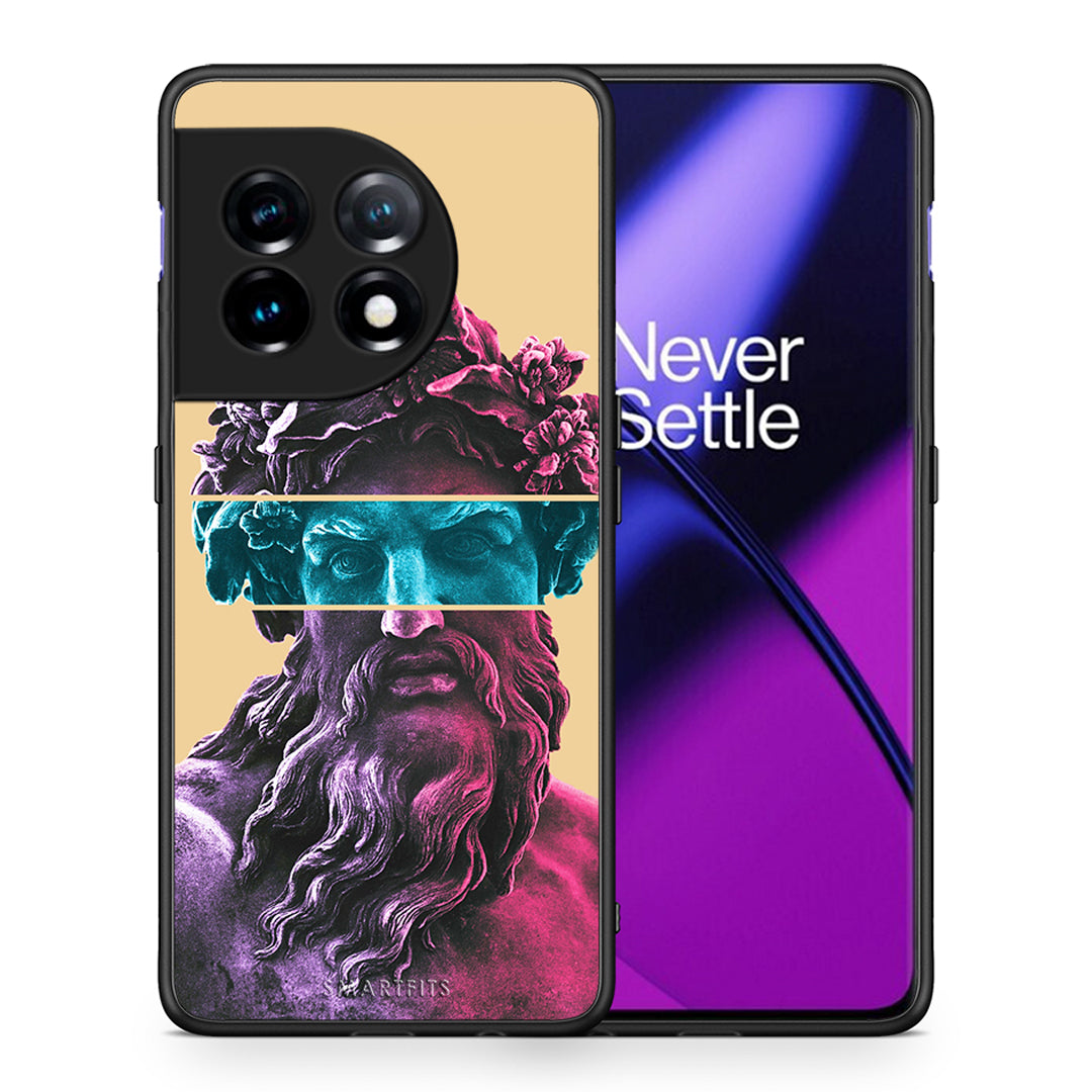 Θήκη OnePlus 11R / ACE 2 5G Zeus Art από τη Smartfits με σχέδιο στο πίσω μέρος και μαύρο περίβλημα | OnePlus 11R / ACE 2 5G Zeus Art Case with Colorful Back and Black Bezels