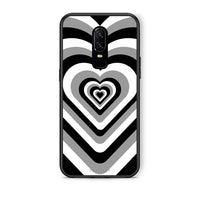 Thumbnail for OnePlus 6 Black Hearts θήκη από τη Smartfits με σχέδιο στο πίσω μέρος και μαύρο περίβλημα | Smartphone case with colorful back and black bezels by Smartfits