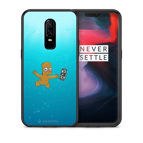 Θήκη OnePlus 6 Chasing Money από τη Smartfits με σχέδιο στο πίσω μέρος και μαύρο περίβλημα | OnePlus 6 Chasing Money case with colorful back and black bezels