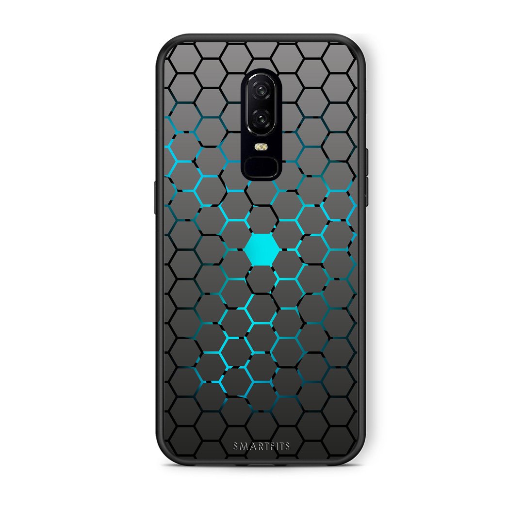 40 - OnePlus 6 Hexagonal Geometric case, cover, bumper