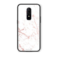Thumbnail for 116 - OnePlus 6 Pink Splash Marble case, cover, bumper