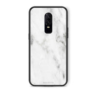 Thumbnail for 2 - OnePlus 6 White marble case, cover, bumper