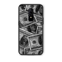 Thumbnail for OnePlus 6 Money Dollars θήκη από τη Smartfits με σχέδιο στο πίσω μέρος και μαύρο περίβλημα | Smartphone case with colorful back and black bezels by Smartfits