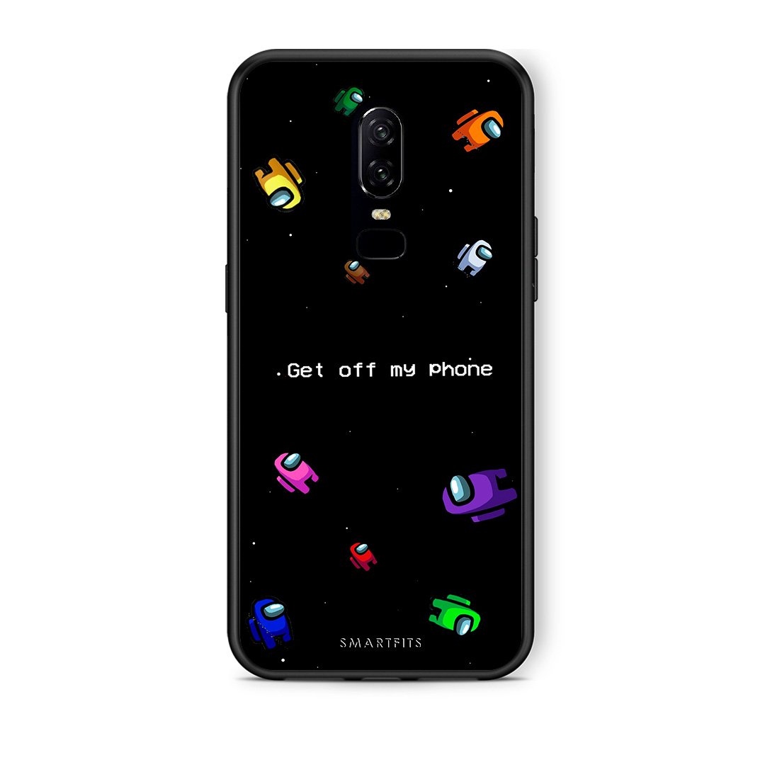 4 - OnePlus 6 AFK Text case, cover, bumper