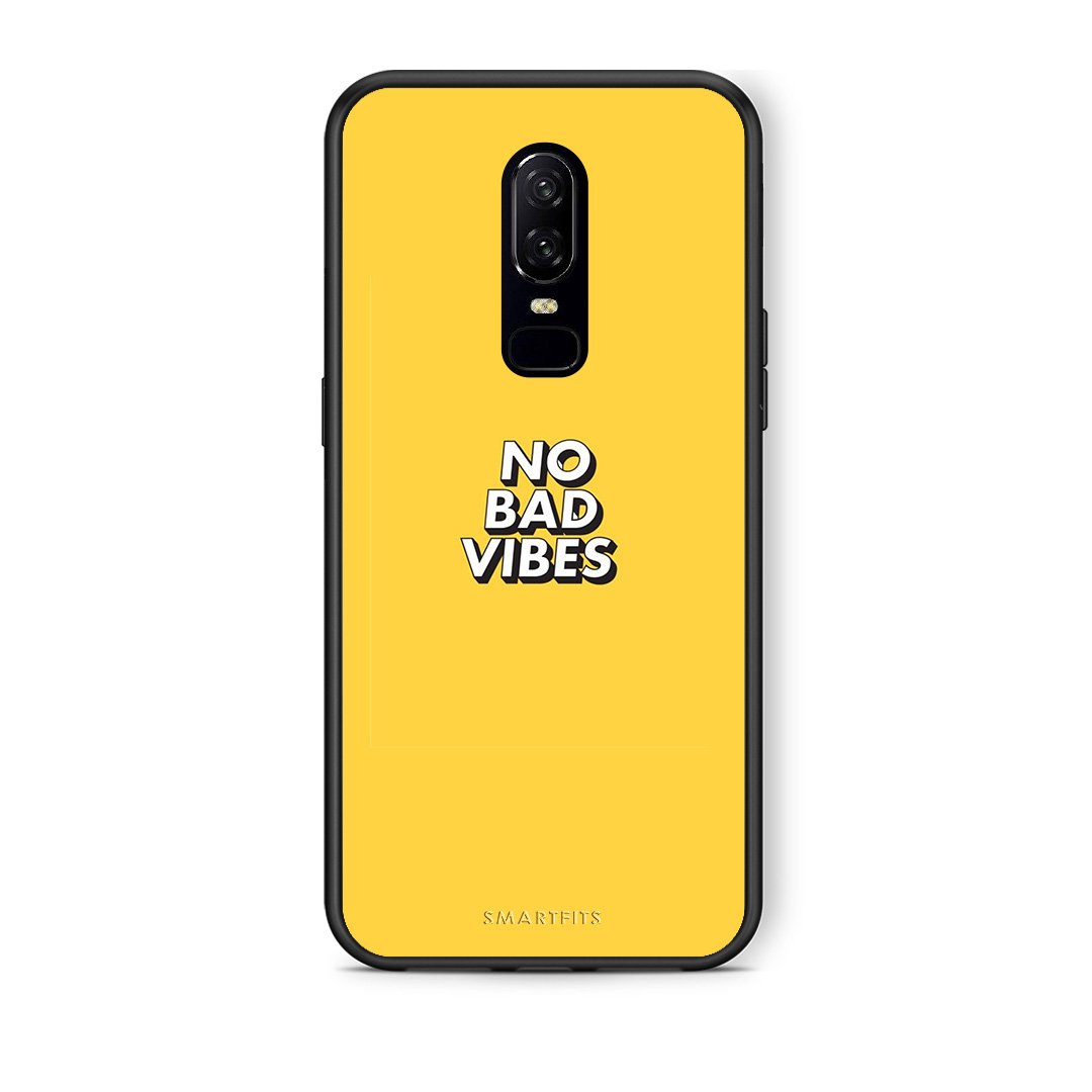 4 - OnePlus 6 Vibes Text case, cover, bumper