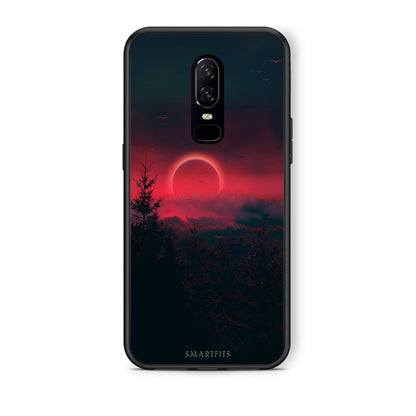 4 - OnePlus 6 Sunset Tropic case, cover, bumper