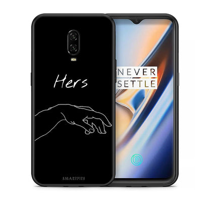 Θήκη Αγίου Βαλεντίνου OnePlus 6T Aeshetic Love 1 από τη Smartfits με σχέδιο στο πίσω μέρος και μαύρο περίβλημα | OnePlus 6T Aeshetic Love 1 case with colorful back and black bezels
