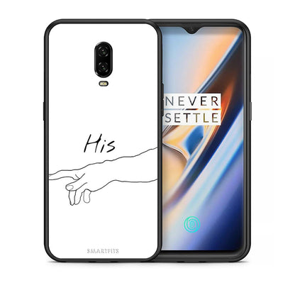 Θήκη Αγίου Βαλεντίνου OnePlus 6T Aeshetic Love 2 από τη Smartfits με σχέδιο στο πίσω μέρος και μαύρο περίβλημα | OnePlus 6T Aeshetic Love 2 case with colorful back and black bezels