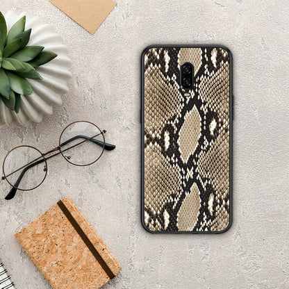 Animal Fashion Snake - OnePlus 6T θήκη