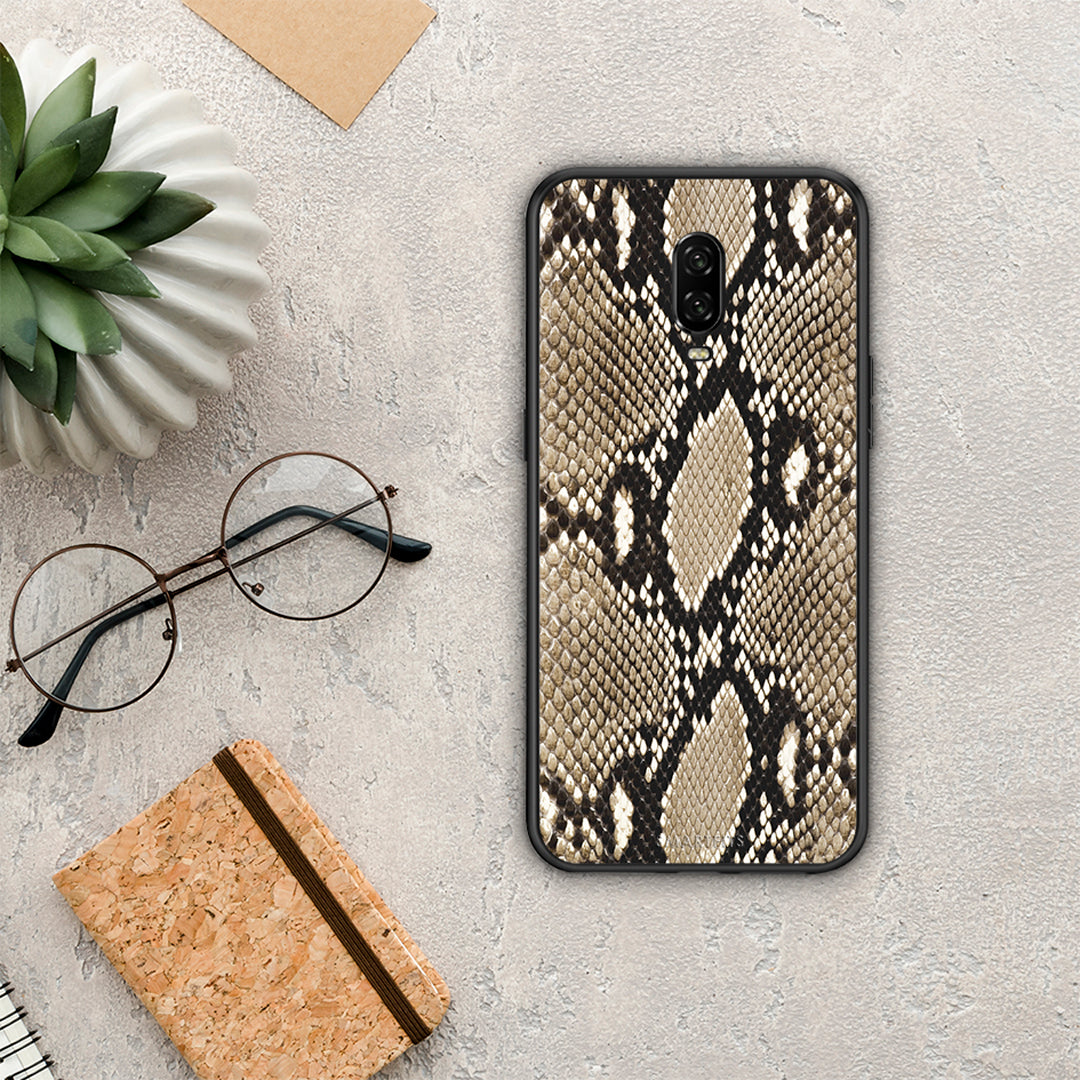 Animal Fashion Snake - OnePlus 6T θήκη