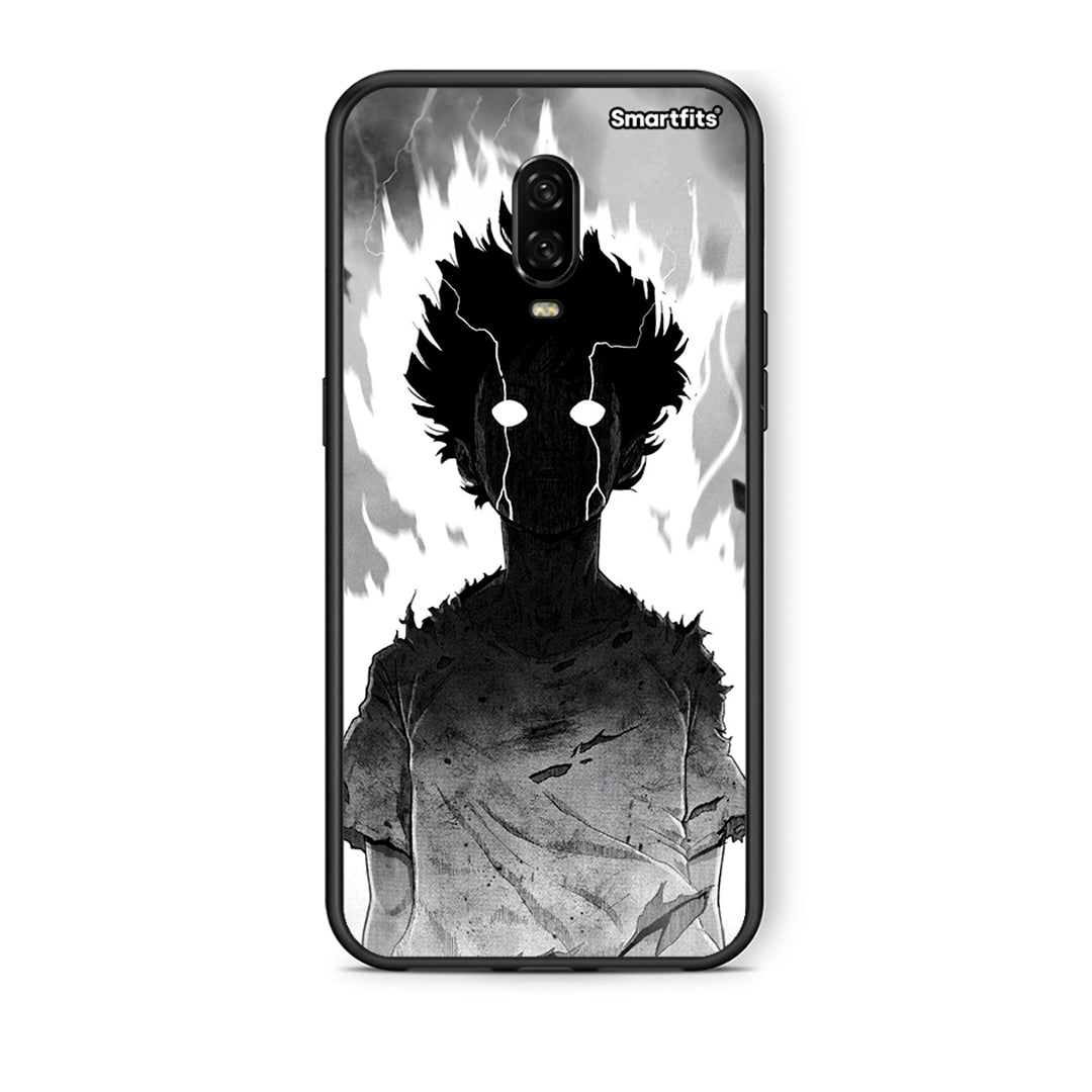 OnePlus 6T Anime Boy Θήκη από τη Smartfits με σχέδιο στο πίσω μέρος και μαύρο περίβλημα | Smartphone case with colorful back and black bezels by Smartfits