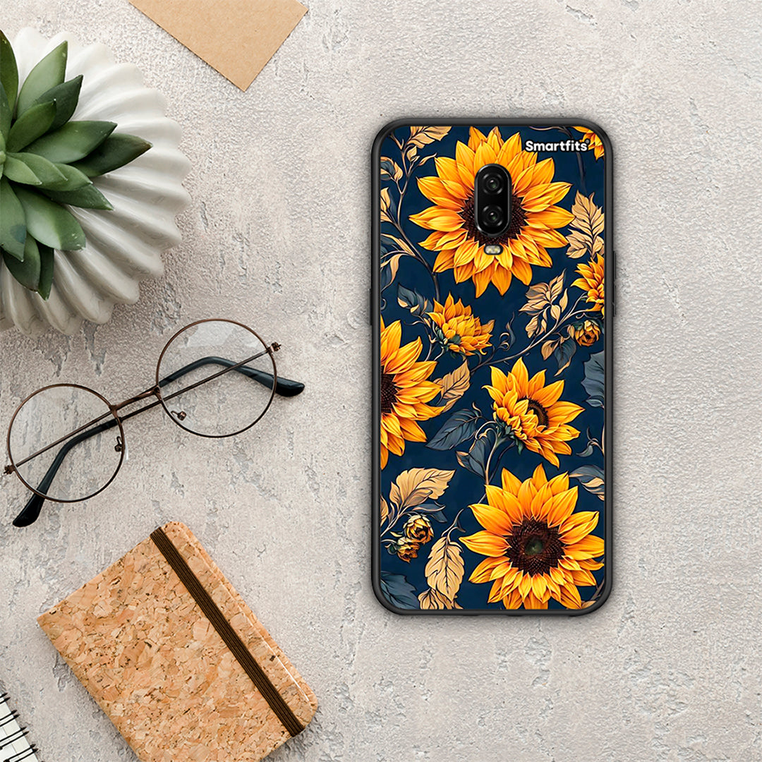 Autumn Sunflowers - OnePlus 6T θήκη