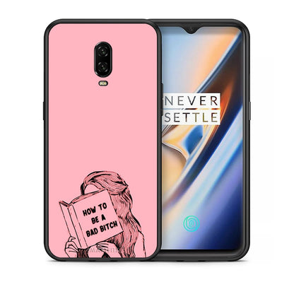 Θήκη OnePlus 6T Bad Bitch από τη Smartfits με σχέδιο στο πίσω μέρος και μαύρο περίβλημα | OnePlus 6T Bad Bitch case with colorful back and black bezels