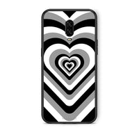 Thumbnail for OnePlus 6T Black Hearts θήκη από τη Smartfits με σχέδιο στο πίσω μέρος και μαύρο περίβλημα | Smartphone case with colorful back and black bezels by Smartfits